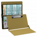 WhiteCoat Clipboard® - Tactical Brown Speech Language Pathology Edition
